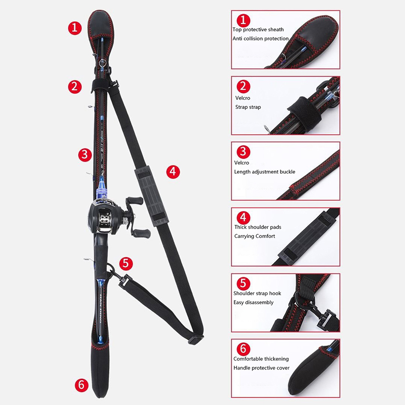 New Fishing Rod Protective She - Fishing Rod Fly 리뷰 및 가격