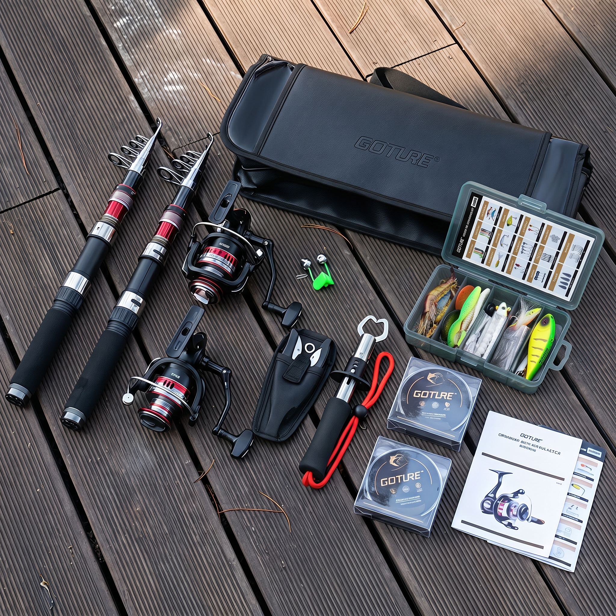 Goture Telescopic Fishing Rod  - Fishing Rod Carbon Fiber 리뷰 및 가격