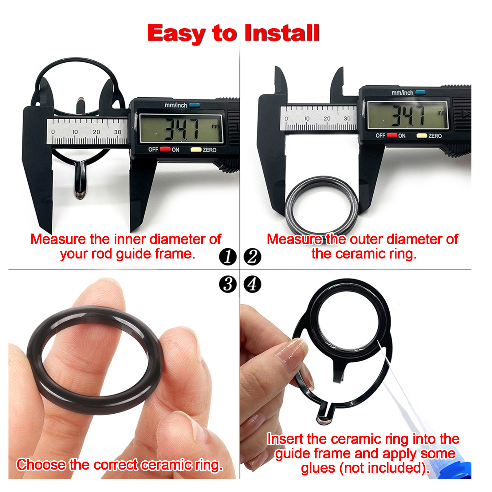 Fishing Rod Guide Repair Kit C - Fishing Rod Repair Kit 리뷰 및 가격