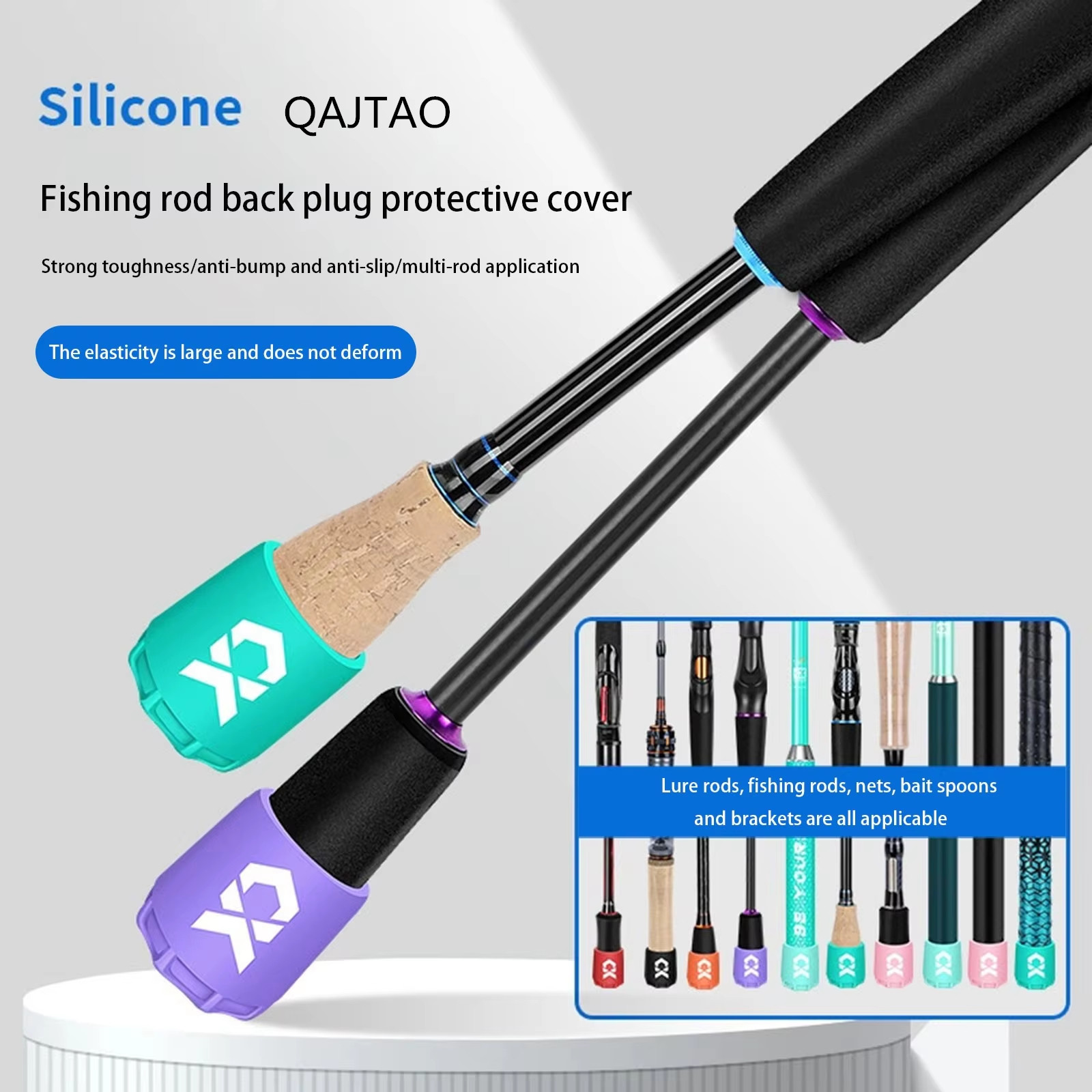 Silicone Fishing Rod End Cap P - Fishing Rod Case 리뷰 및 가격