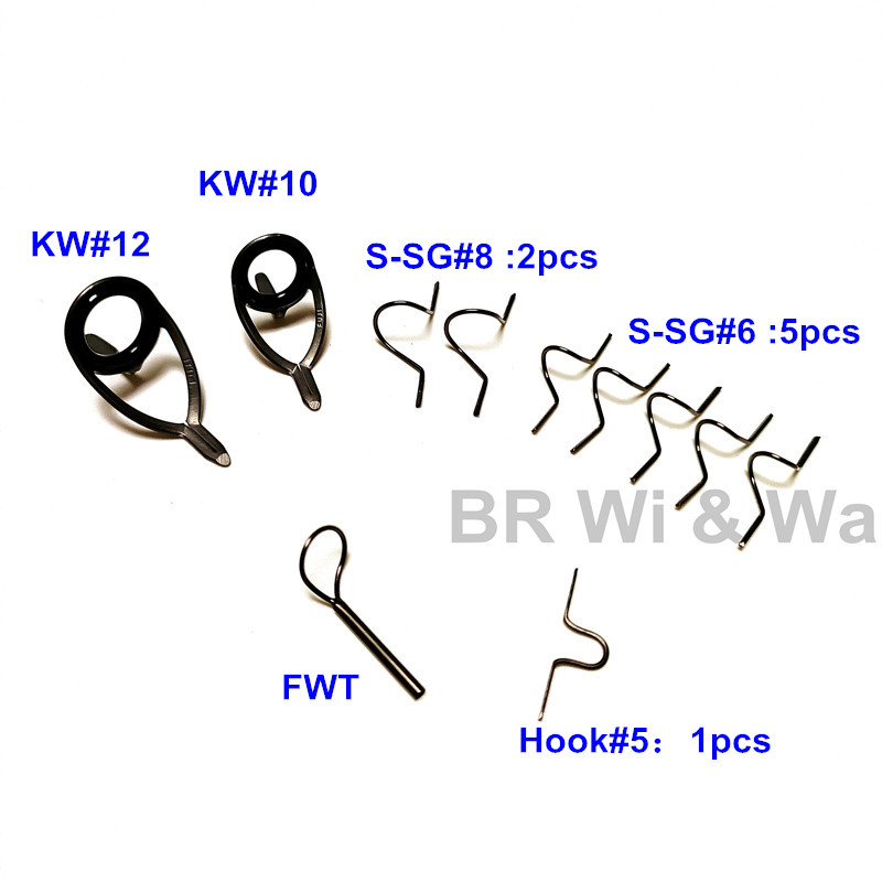 Fly Fishing Rod Guide Set, Alc - Fishing Rod Guide Replacement 리뷰 및 가격