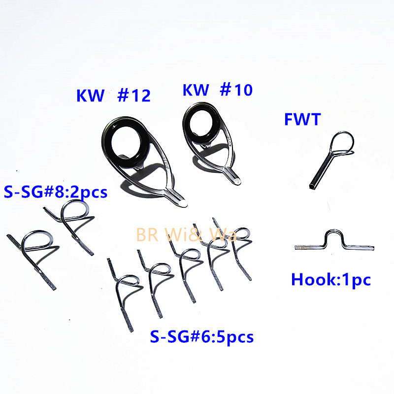 Fly Fishing Rod Guide Set, Alc - Fishing Rod Guide Replacement 리뷰 및 가격