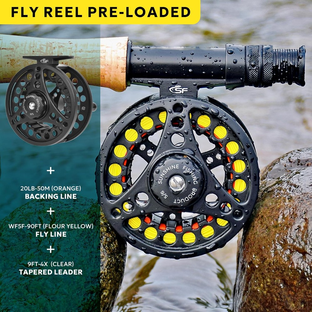 Fly Fishing Rod Combo Starter  - Fishing Rod Carbon Fiber 리뷰 및 가격