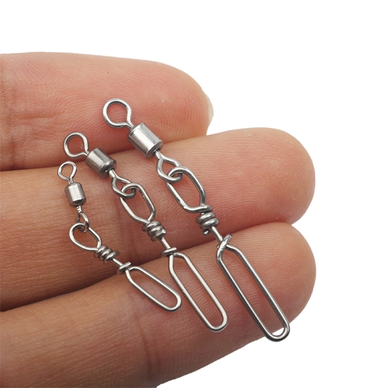 10Pcs Stainless Steel Quick Sn - Fishing Rod Casting 리뷰 및 가격