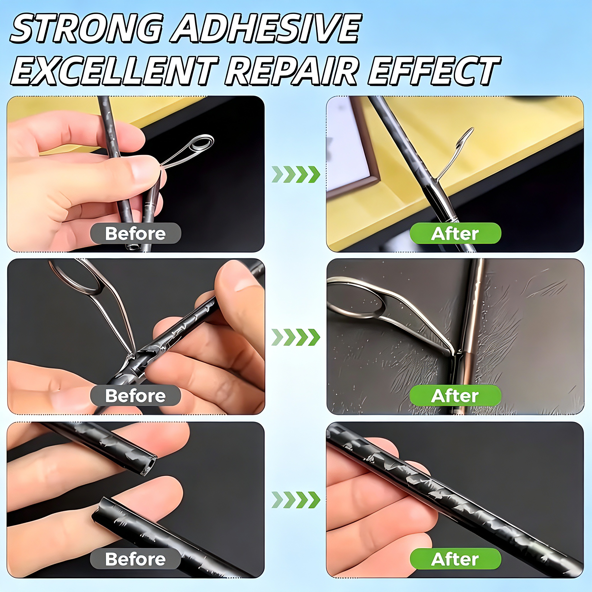 Fishing Rod Repair Glue  Fast  - Fishing Rod Guide Replacement 리뷰 및 가격