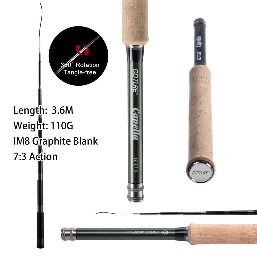 Goture Tenkara Fly Fishing Rod - Fishing Rod Carbon Fiber 리뷰 및 가격