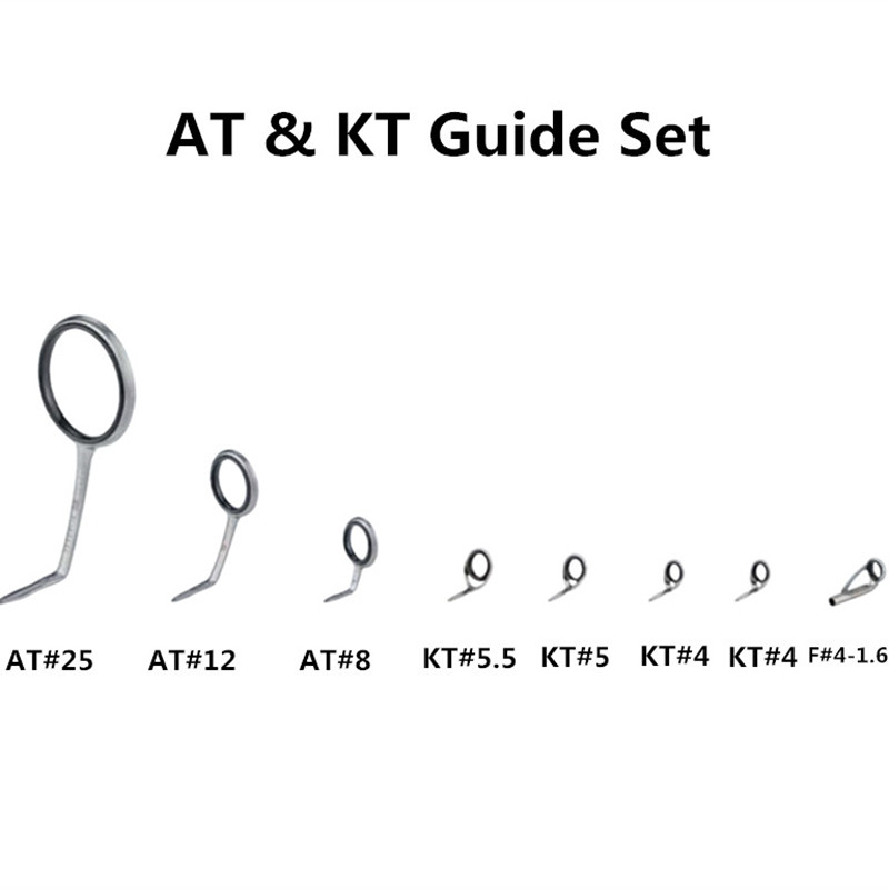NooNRoo AT & KT Guide Set Fish - Fishing Rod Guide Replacement 리뷰 및 가격