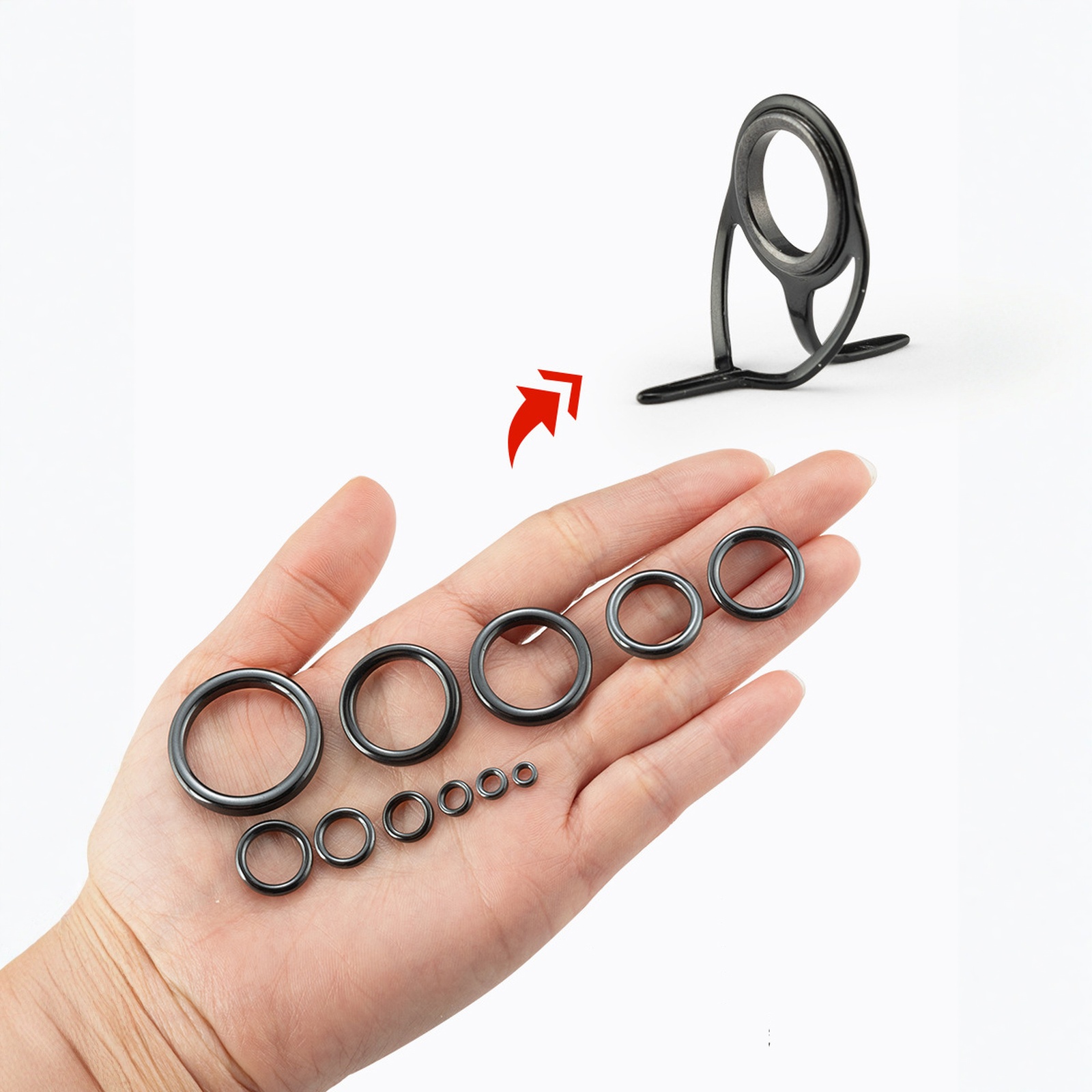 26PCS Fishing Rod Guide Ring K - Fishing Rod Guide Replacement 리뷰 및 가격