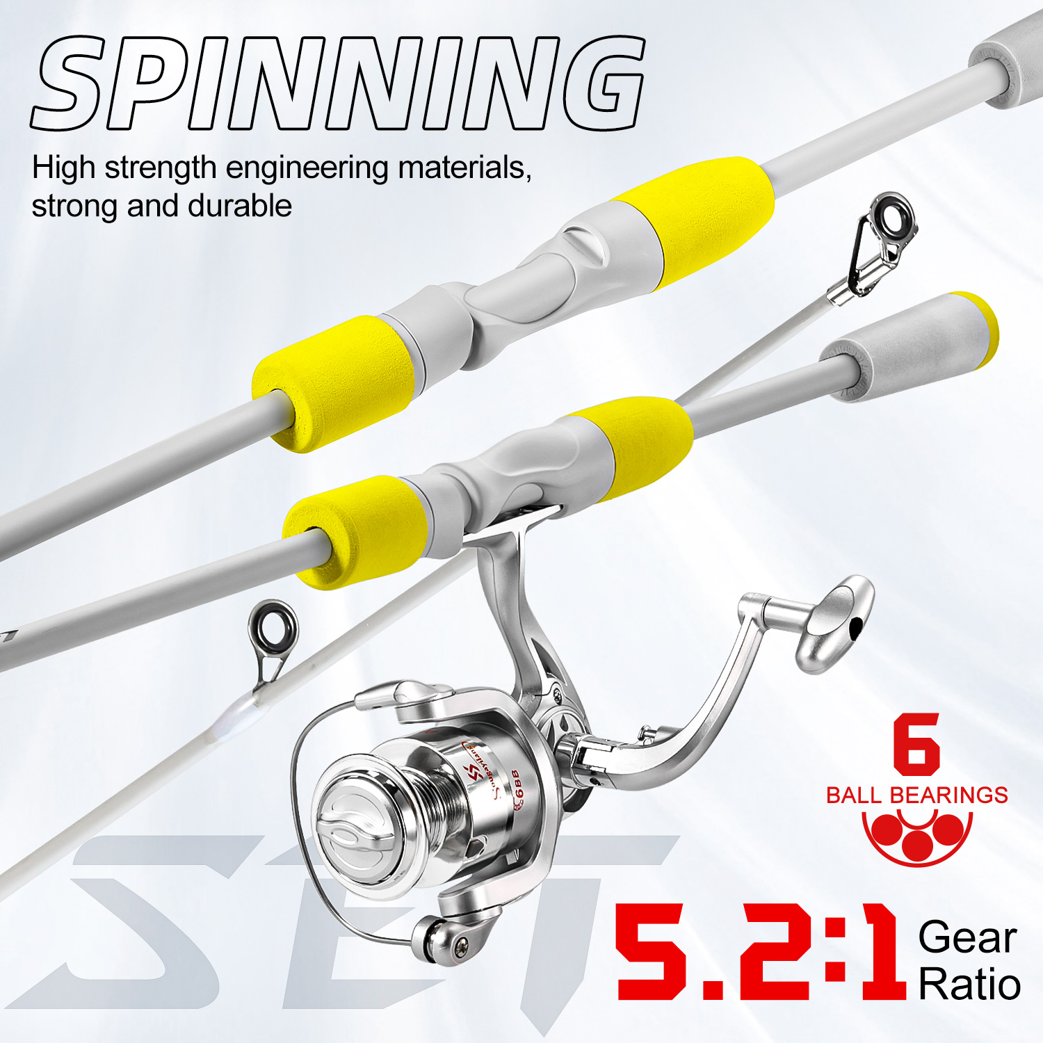 Sougayilang 2section Spinning  - Fishing Rod Carbon Fiber 리뷰 및 가격
