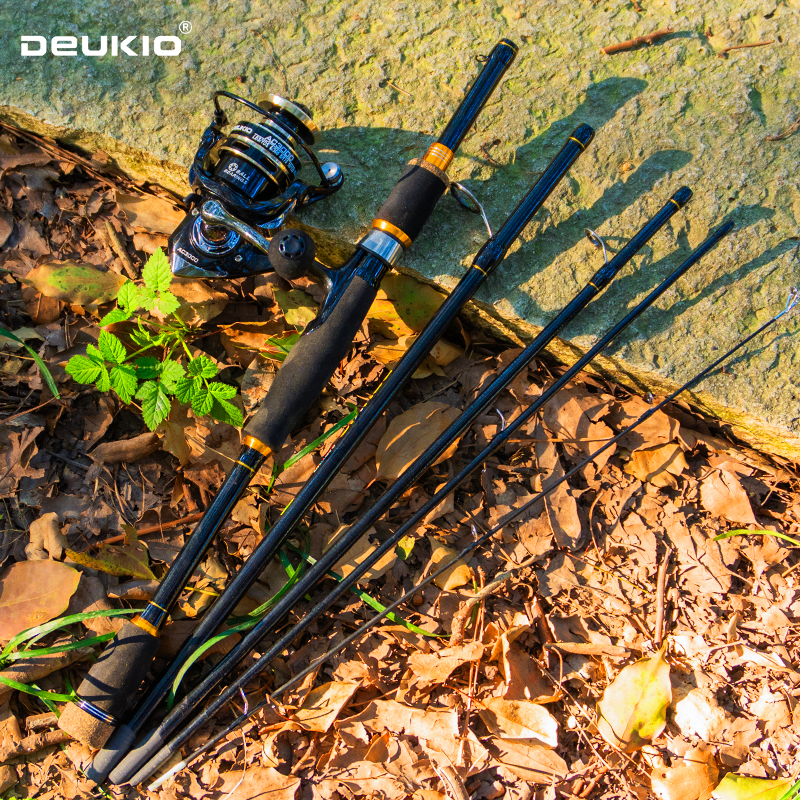 DEUKIO Fishing Rod Reel Combo  - Fishing Rod Carbon Fiber 리뷰 및 가격