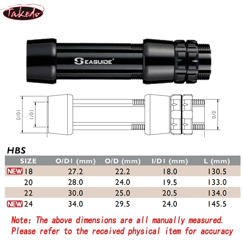 TAKEDO 18# 20# 22# 24# HBS Hea - Fishing Rod Repair Kit 리뷰 및 가격